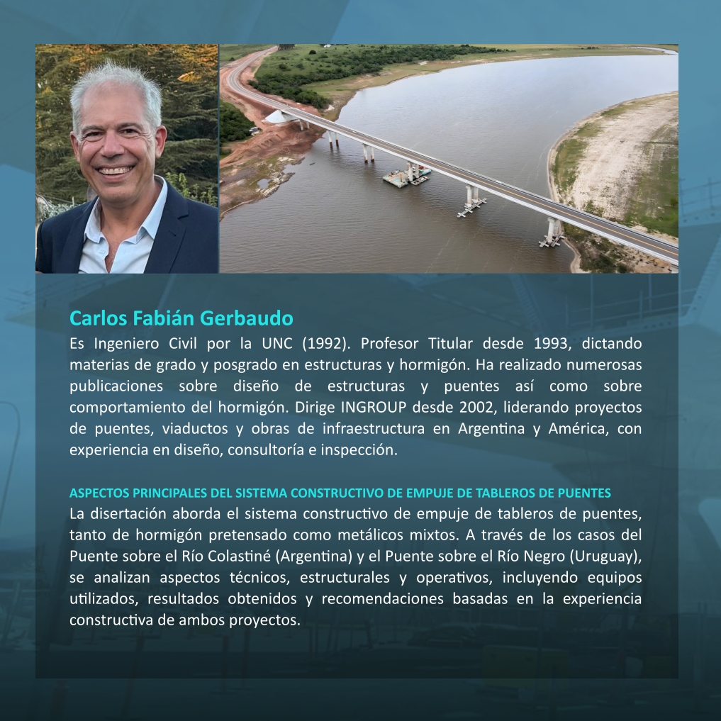 Primera Jornada de Ingenieria Estructural y de Puentes - Carlos Gerbaudo