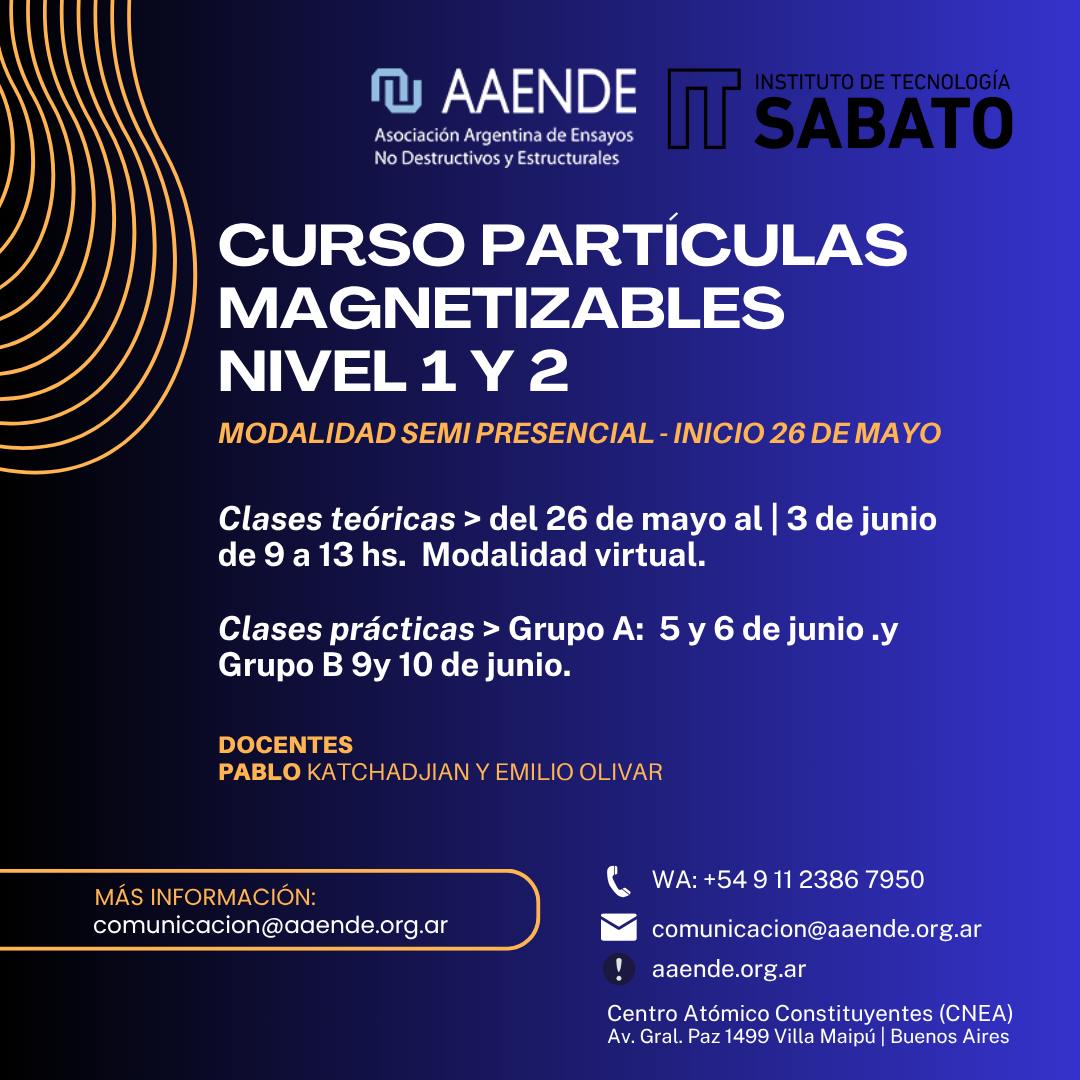 Curso de Partículas Magnetizables AAENDE